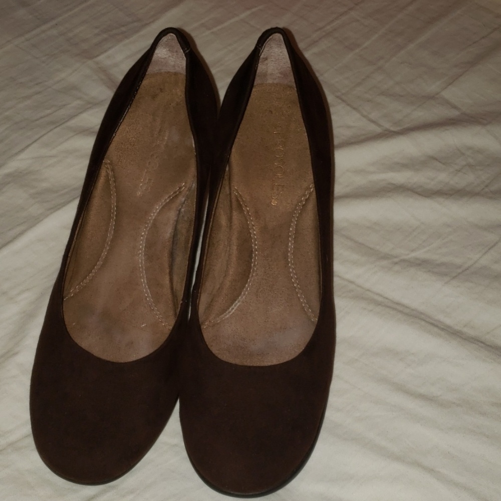 Aerosole suede wedge